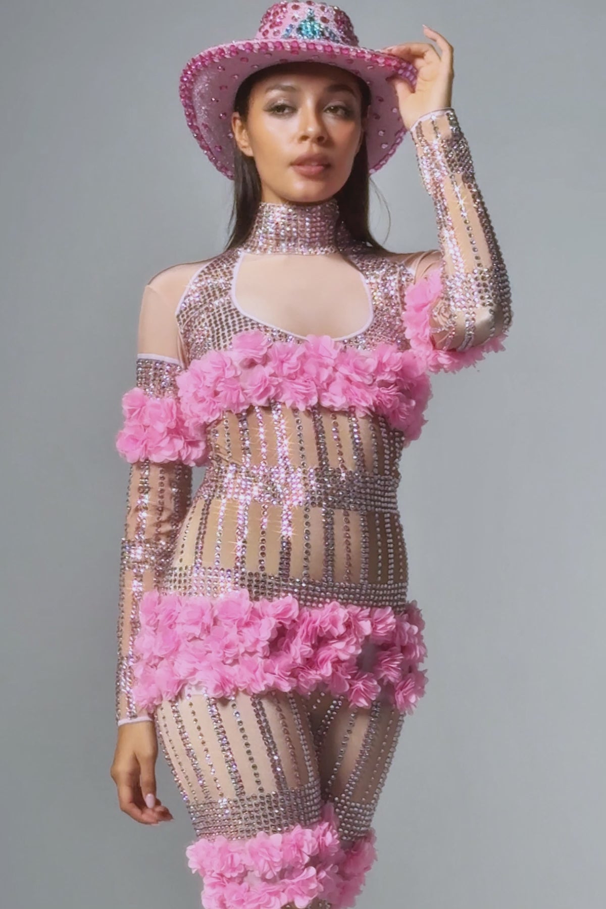 ❗️最終価格❗️TULLE GATHERED BODYSUIT Lost Soul Mesh Jumpsuit - Black | Fashion Nova